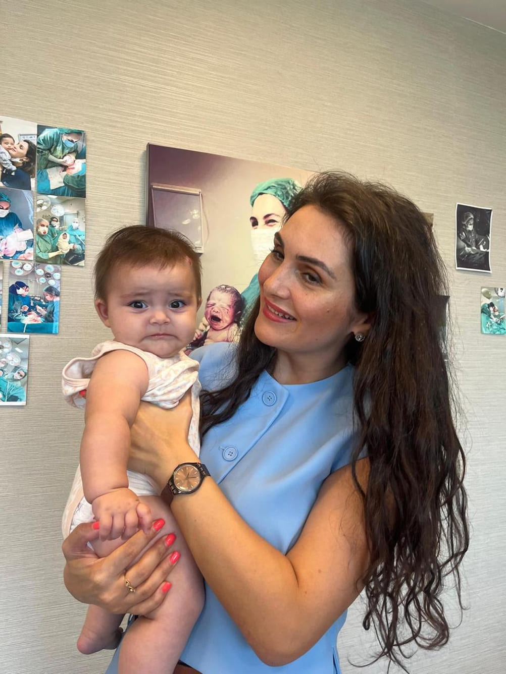 Advanced gynecological surgery being performed in operation theatre