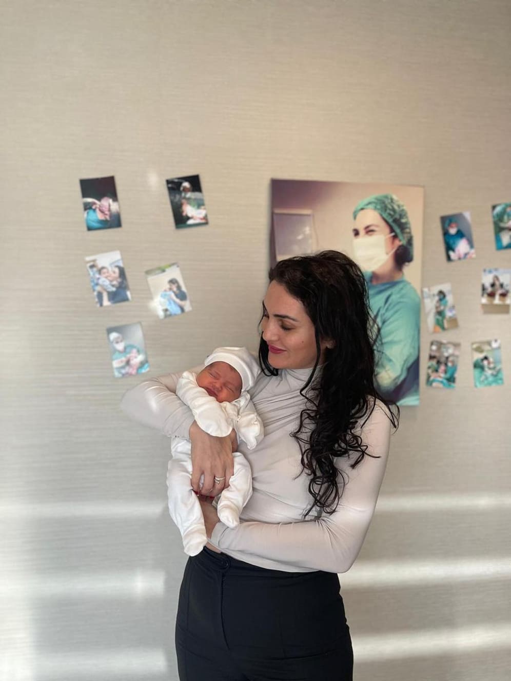 Woman doctor at gynecology clinic in a relaxed moment