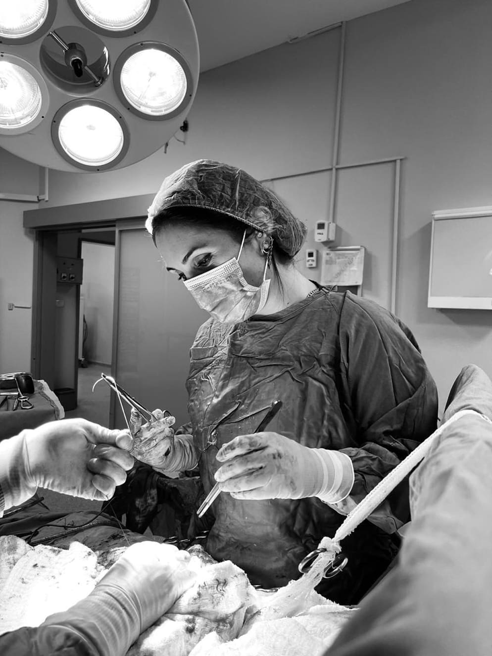 Medical team at women’s health and gynecology clinic